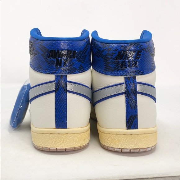 Nike Air Jordan Air Ship x Awake NY Game Royal FN8675-104 Mens Shoes - Size 11 - Picture 4 of 12